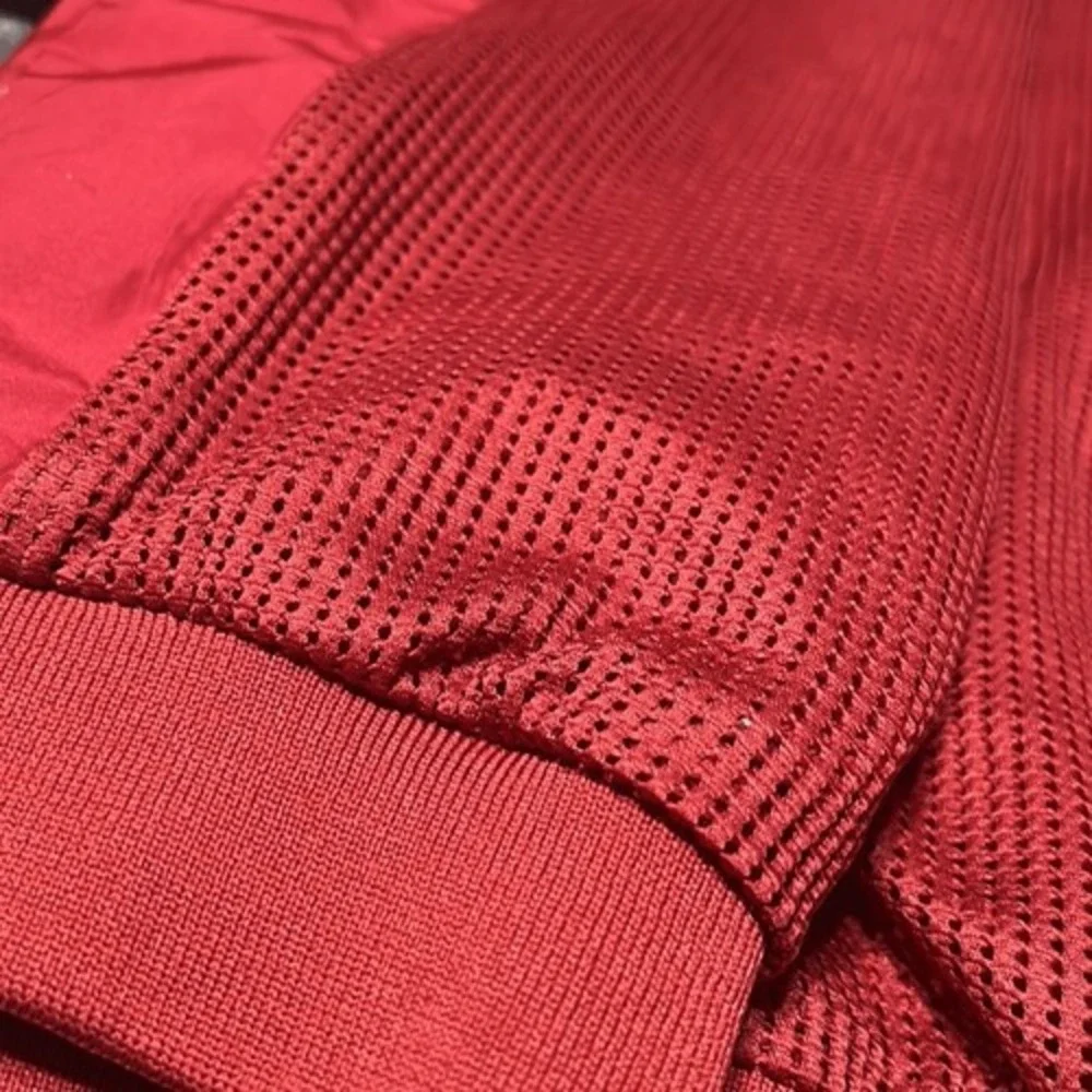Vintage NIKE OU SOONERS CLIMA-FIT Full Zip‎ Polyester Jacket - PERFECT- Sz 2XL